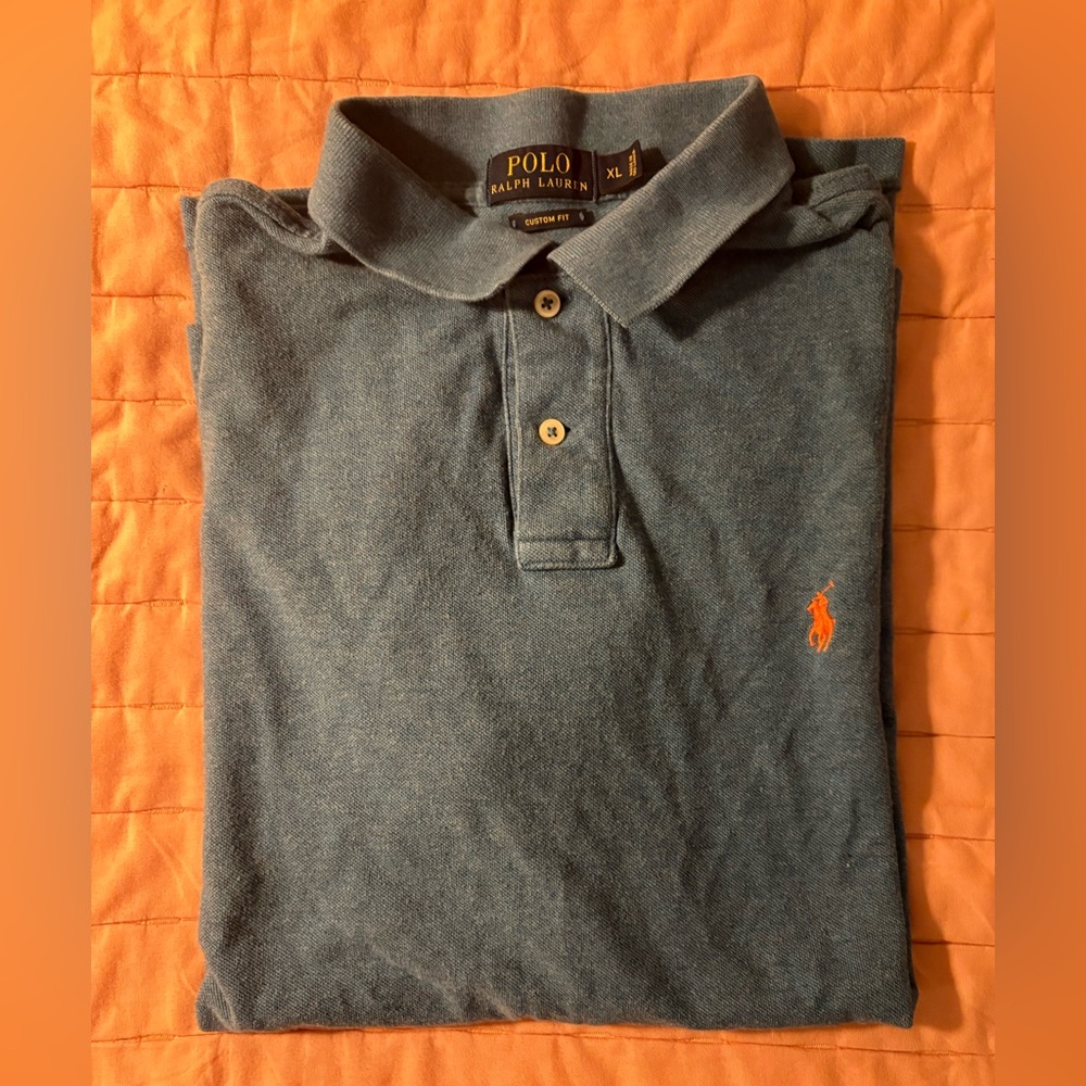 Men's Polo Ralph Lauren Custom Fit Size XL Great Condition! Classy Fit!